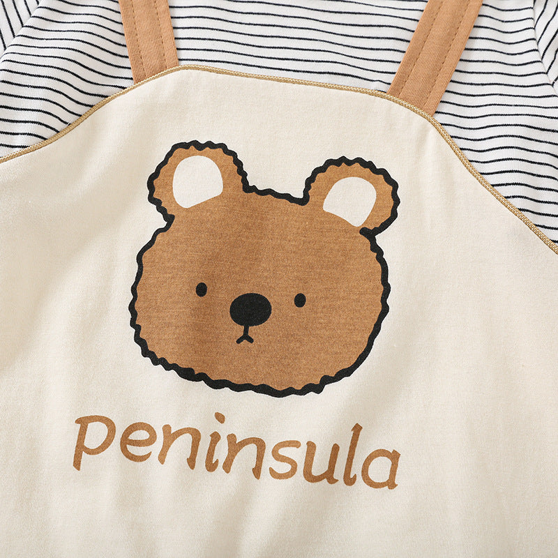 CuddleCub – Short Sleeve Baby Romper