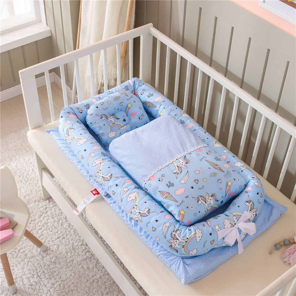 DreamNest – Portable Travel Crib for Newborns