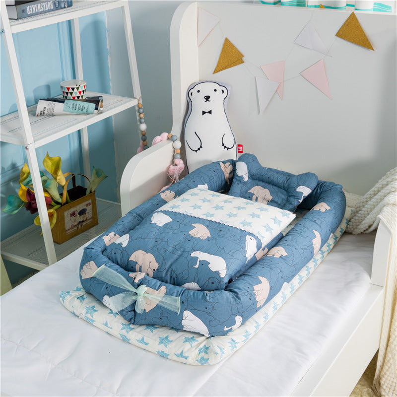 DreamNest – Portable Travel Crib for Newborns