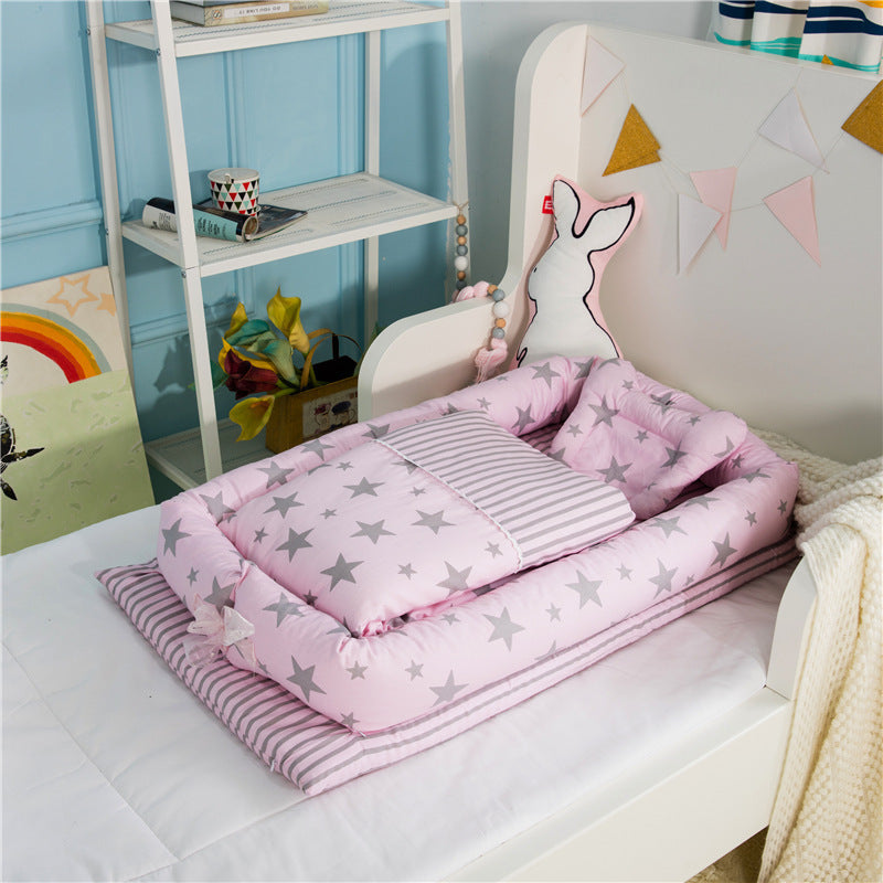 DreamNest – Portable Travel Crib for Newborns
