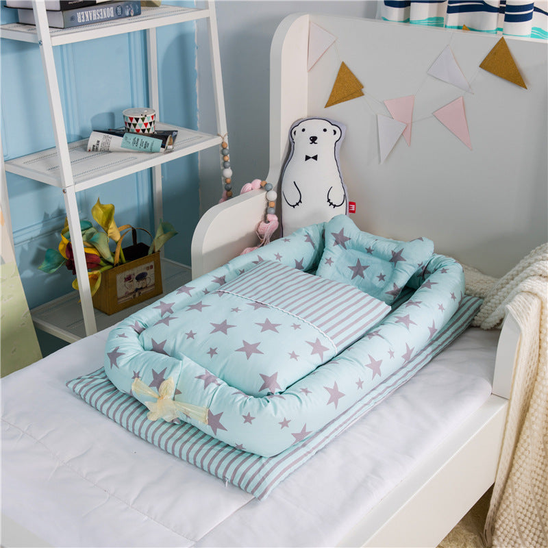 DreamNest – Portable Travel Crib for Newborns