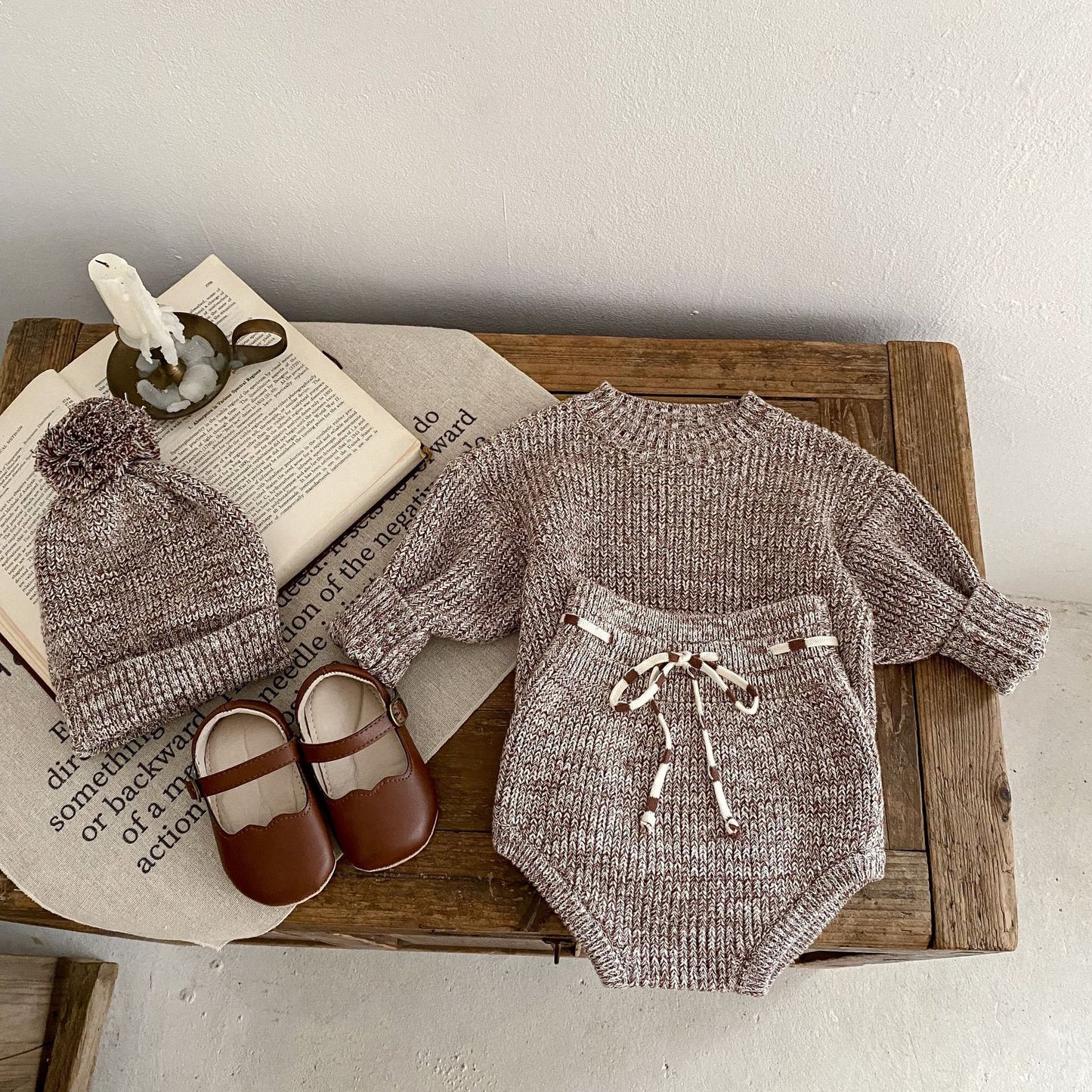 SnuggleCuddle – Toddler Pullover & Hat Set