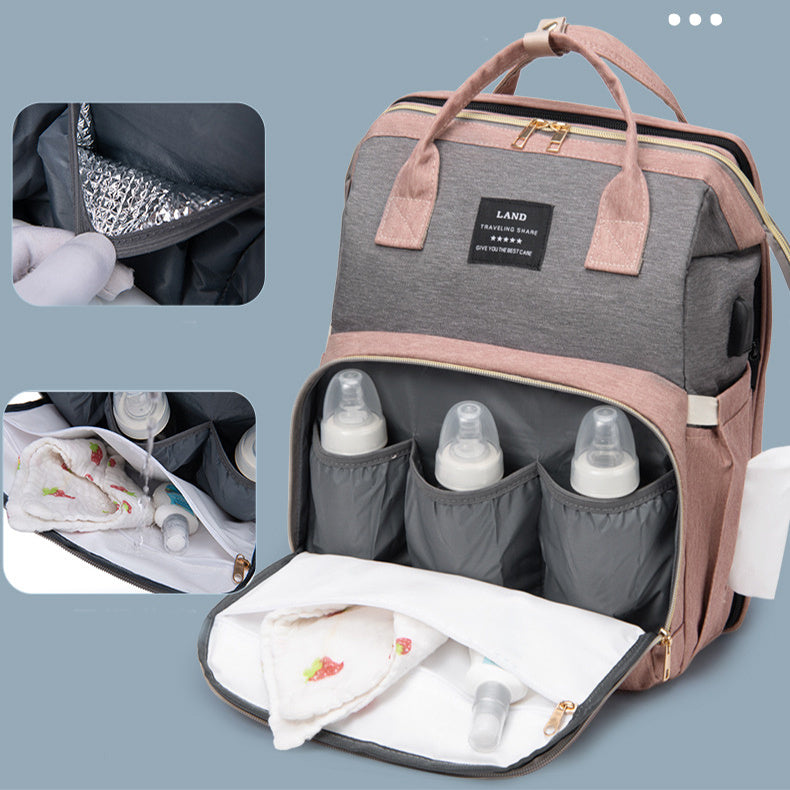 TotalTote – Baby Crib & Insulated Breast Milk Bag