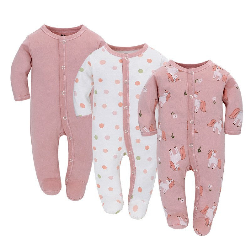 TinyHugs – 3-Piece Baby Jumpsuit Collection