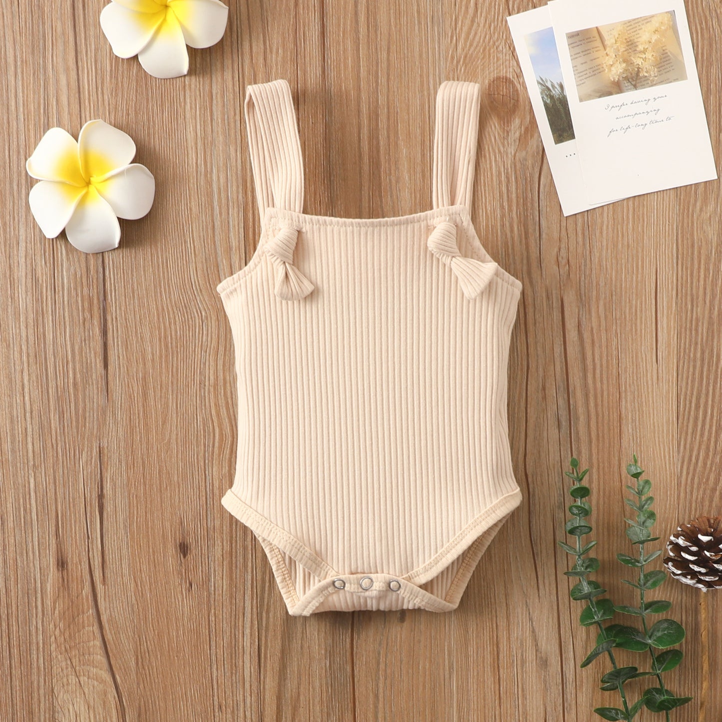 SunnySnaps – Baby Cotton Strap Romper