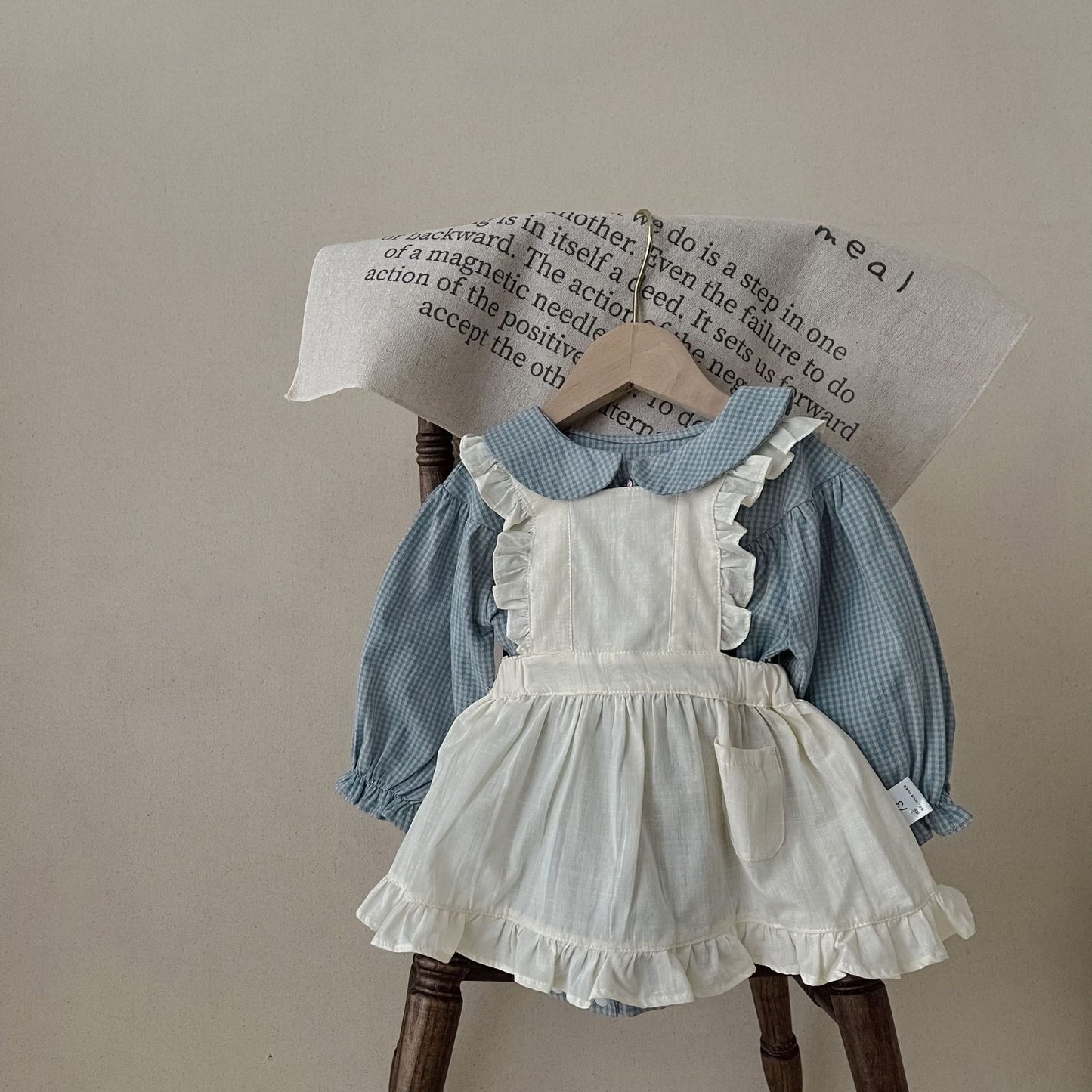 SweetPlaid – Baby Girl Baby Girl Romper & Skirt