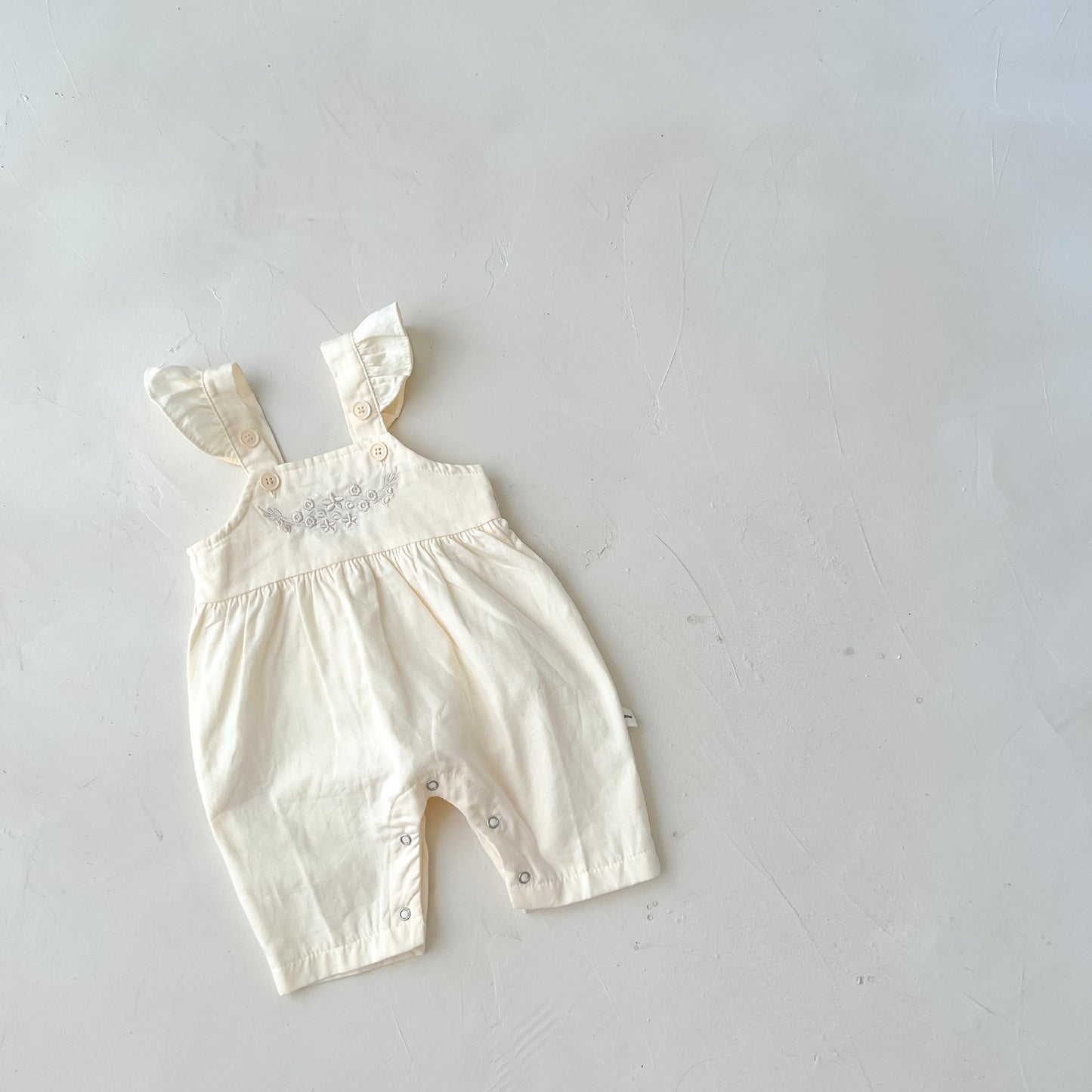 BlossomBelle – Baby Girl Suspender Romper