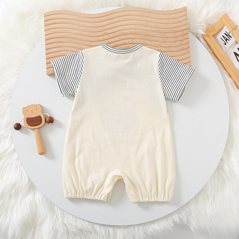 CuddleCub –  Short Sleeve Baby Romper