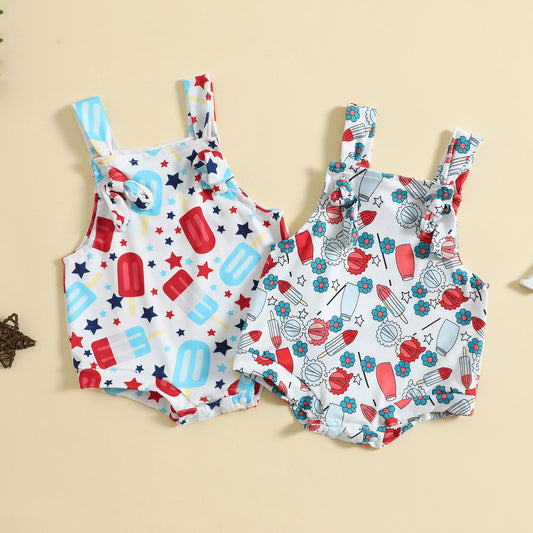 TinyTwist – Knotted Baby Romper