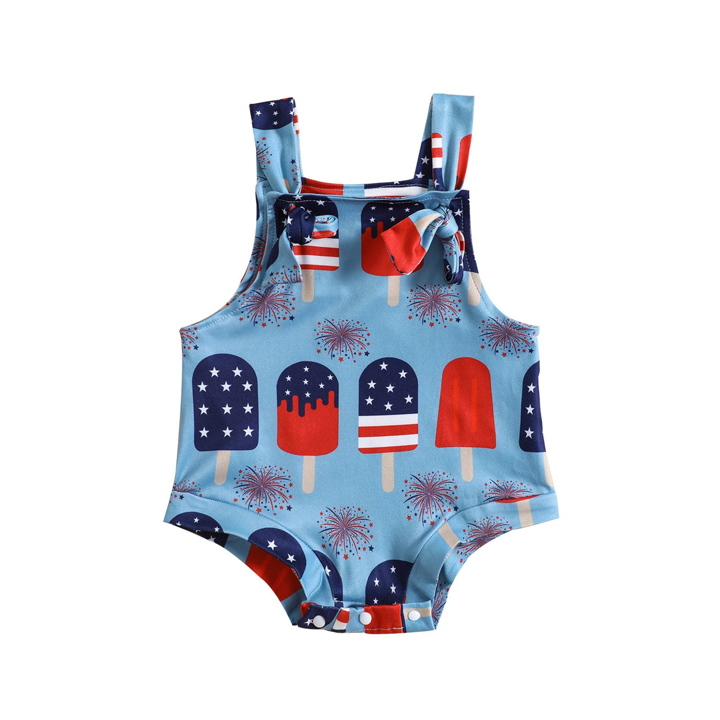 TinyTwist – Knotted Baby Romper