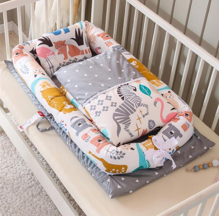 DreamNest – Portable Travel Crib for Newborns