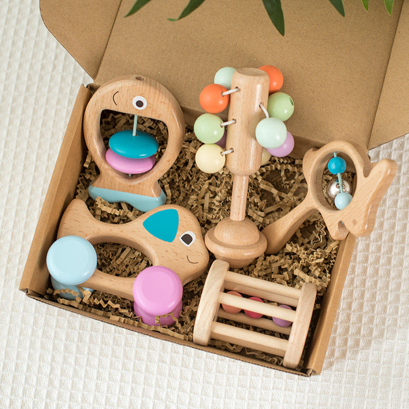PureWood Rattle Set