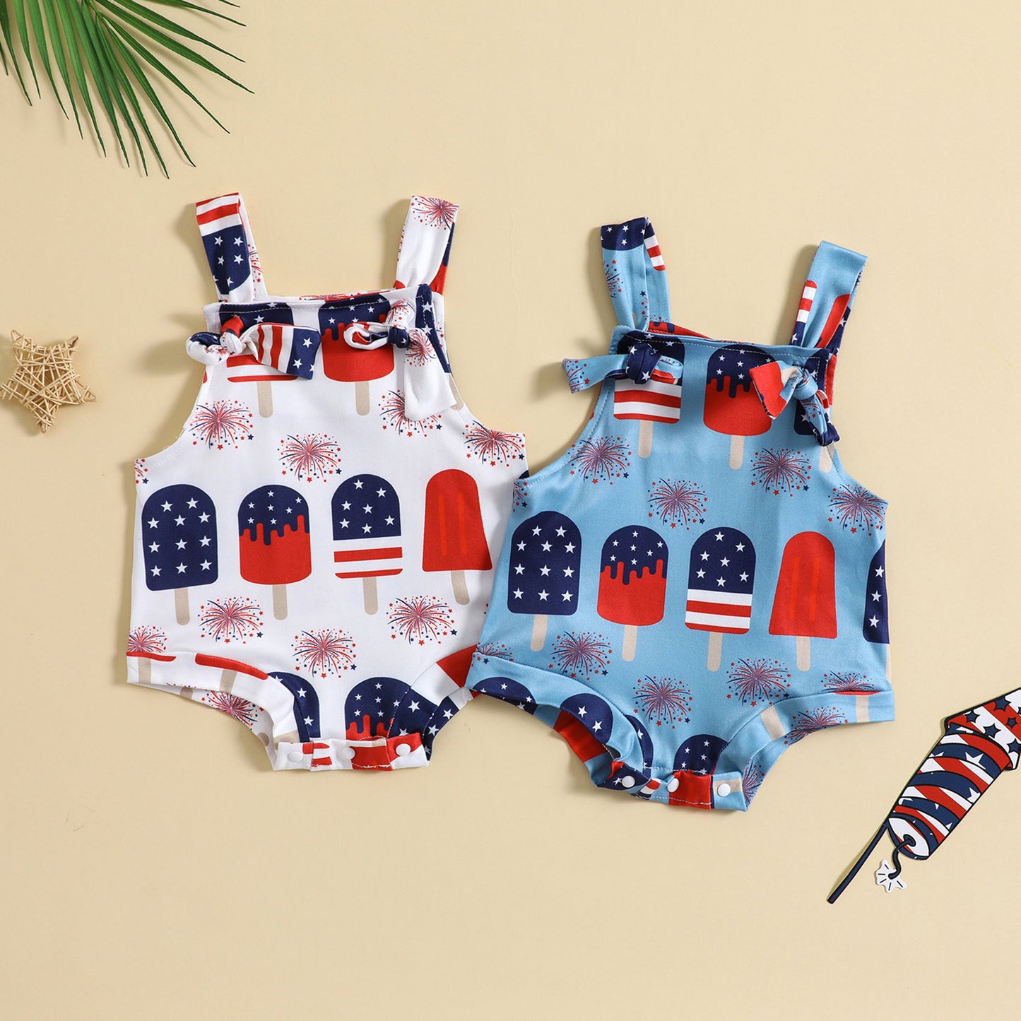 TinyTwist – Knotted Baby Romper
