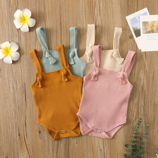 SunnySnaps – Baby Cotton Strap Romper