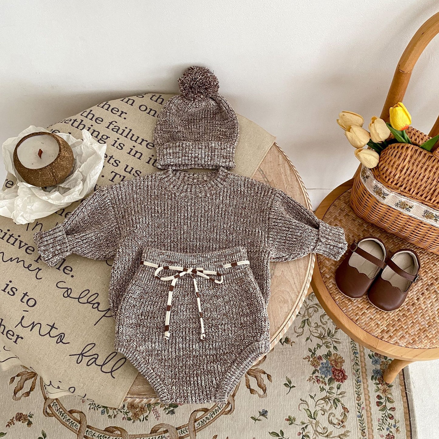 SnuggleCuddle – Toddler Pullover & Hat Set