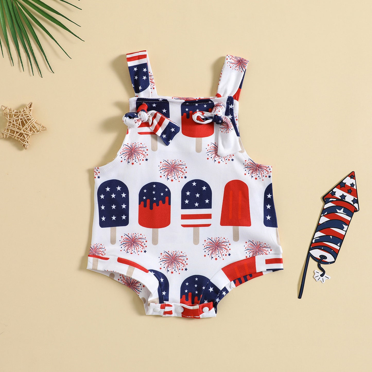 TinyTwist – Knotted Baby Romper