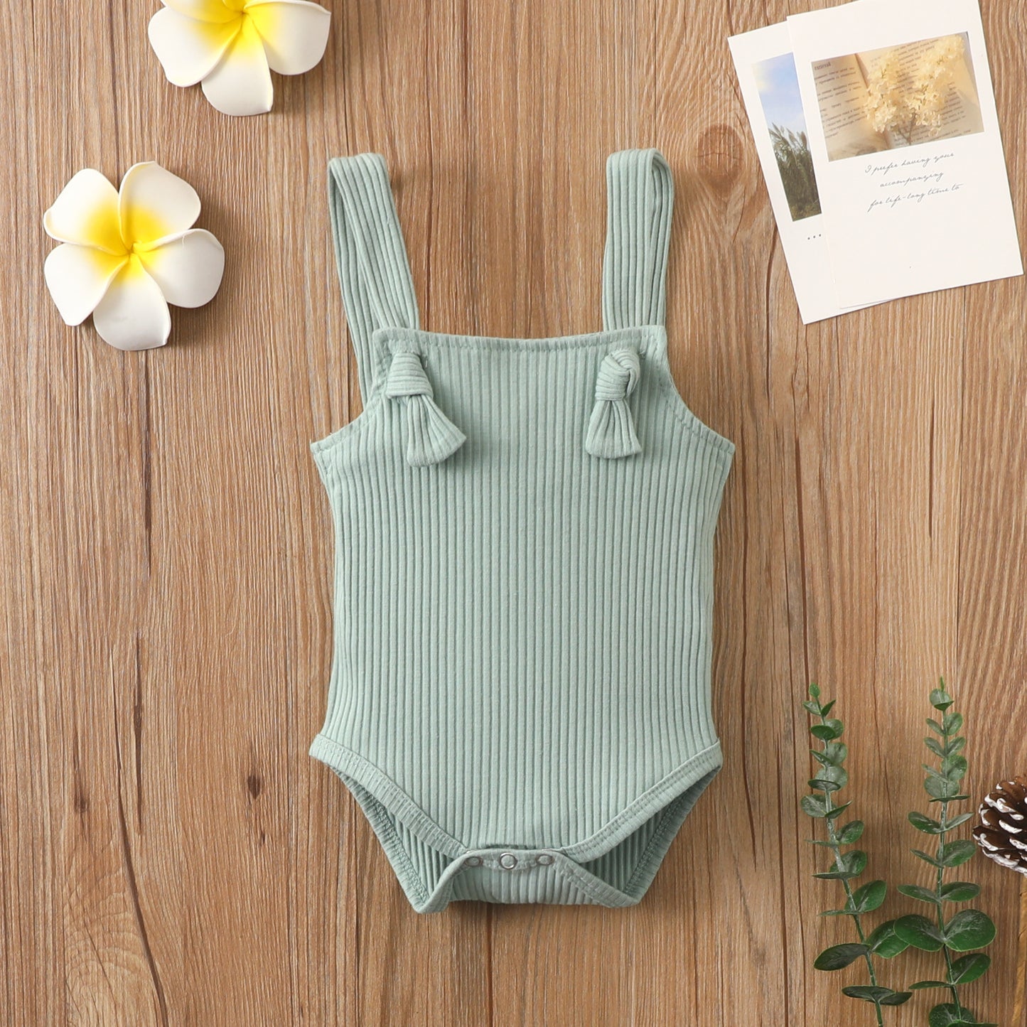 SunnySnaps – Baby Cotton Strap Romper