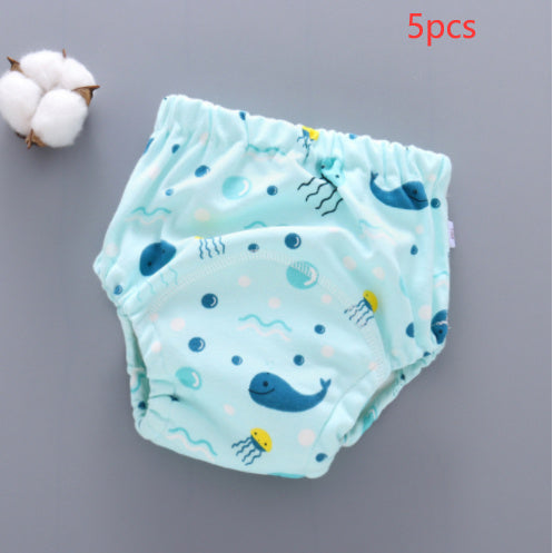 EcoTots – Reusable 6-Layer Gauze Diaper Cover