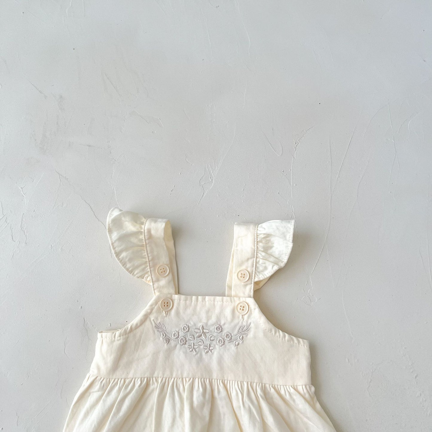 BlossomBelle – Baby Girl Suspender Romper