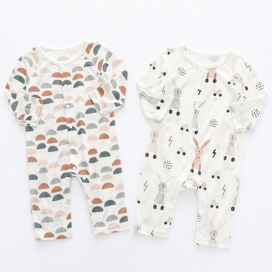 NatureNest – Breathable Bamboo Baby Jumpsuit