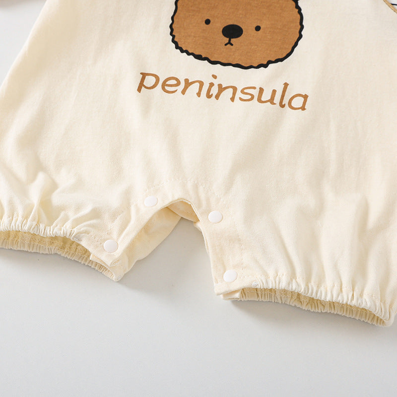 CuddleCub –  Short Sleeve Baby Romper