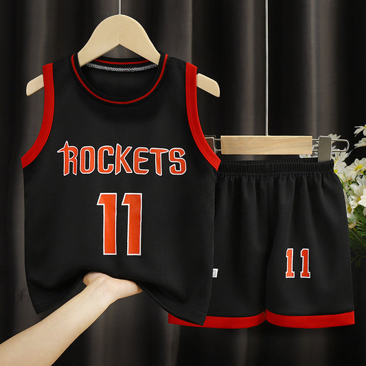 MiniMVP - Kids Basketball Jersey Set