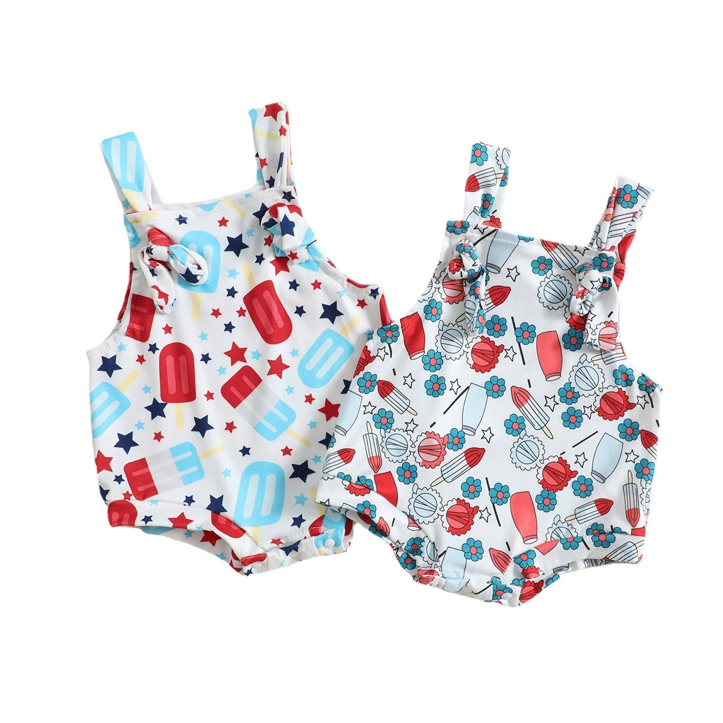 TinyTwist – Knotted Baby Romper