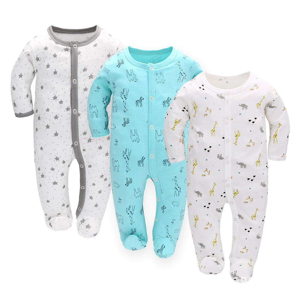 TinyHugs – 3-Piece Baby Jumpsuit Collection