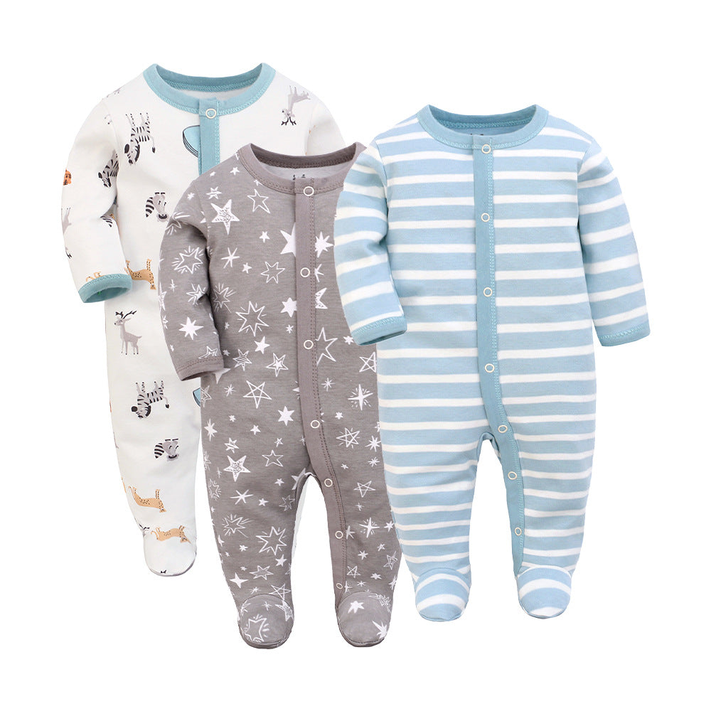 TinyHugs – 3-Piece Baby Jumpsuit Collection