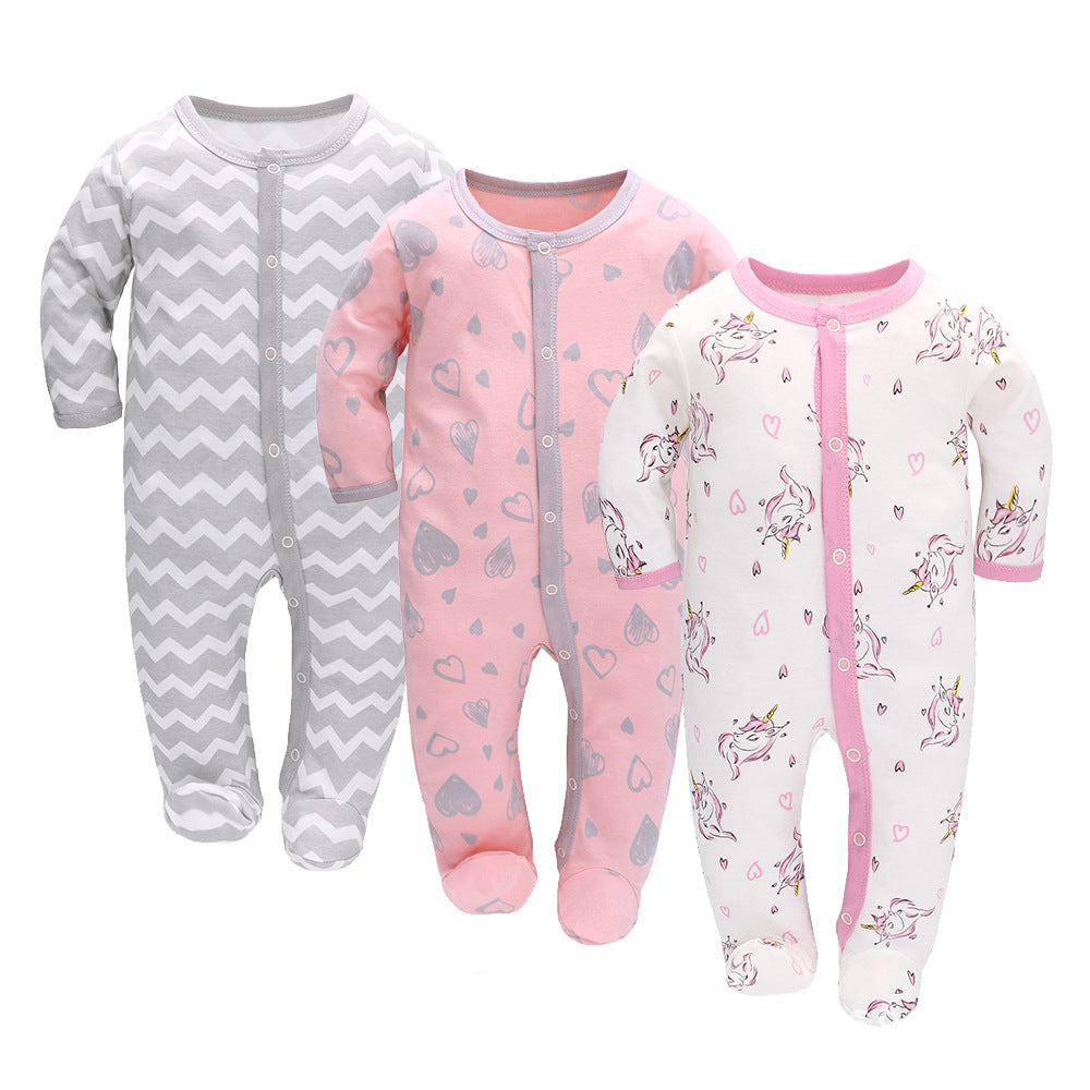 TinyHugs – 3-Piece Baby Jumpsuit Collection