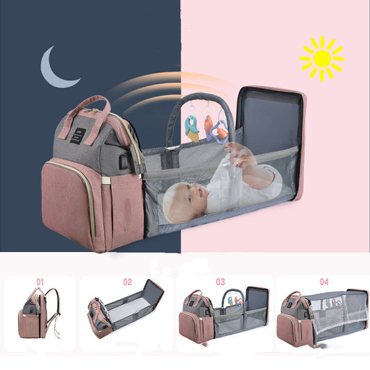 TotalTote – Baby Crib & Insulated Breast Milk Bag