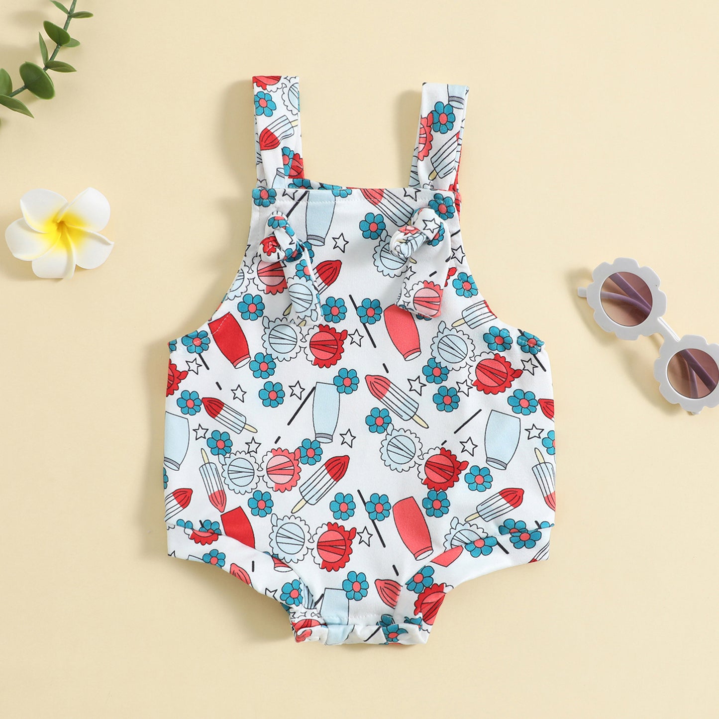 TinyTwist – Knotted Baby Romper