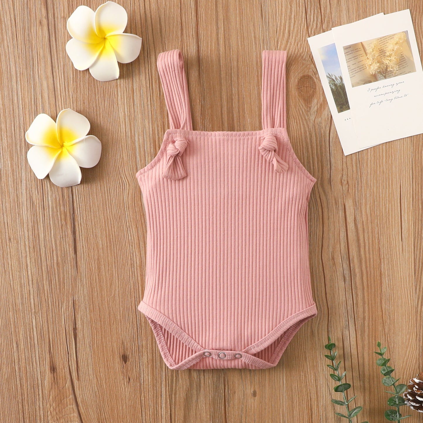 SunnySnaps – Baby Cotton Strap Romper