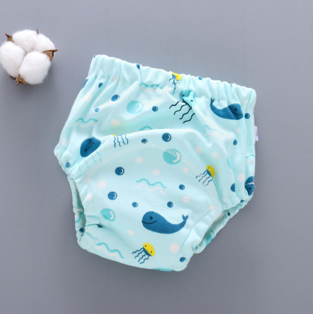 EcoTots – Reusable 6-Layer Gauze Diaper Cover