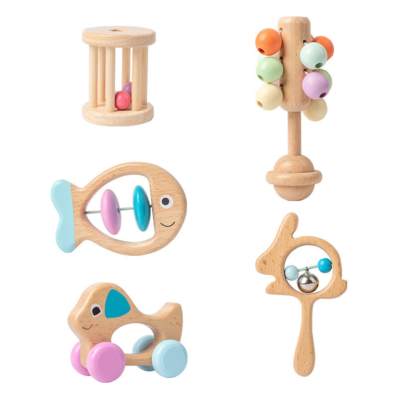 PureWood Rattle Set