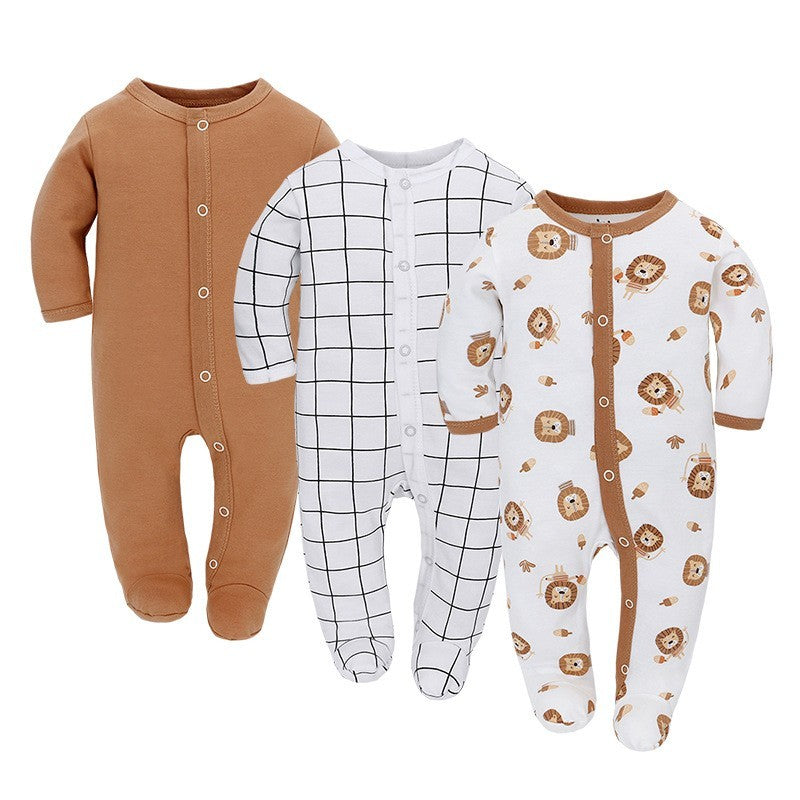 TinyHugs – 3-Piece Baby Jumpsuit Collection